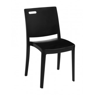 Restaurant Hospitality Outdoor Chairs Metro Stacking Side Chair